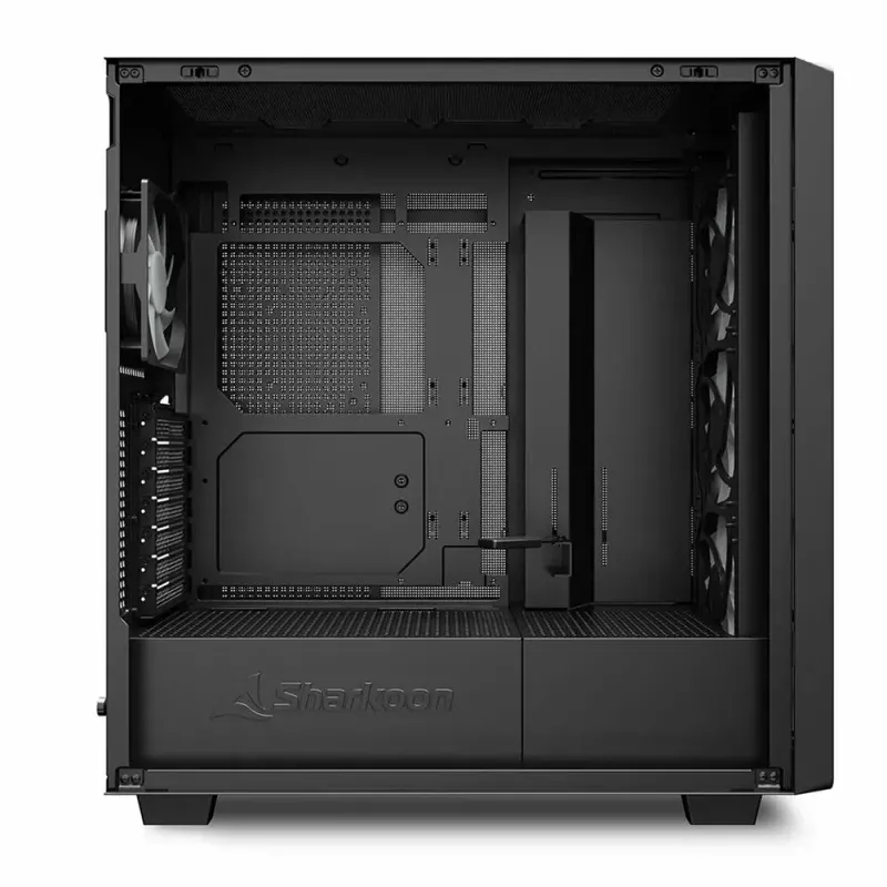 Obudowa PC Sharkoon REBEL C70G RGB Full Tower Czarny, Drewno