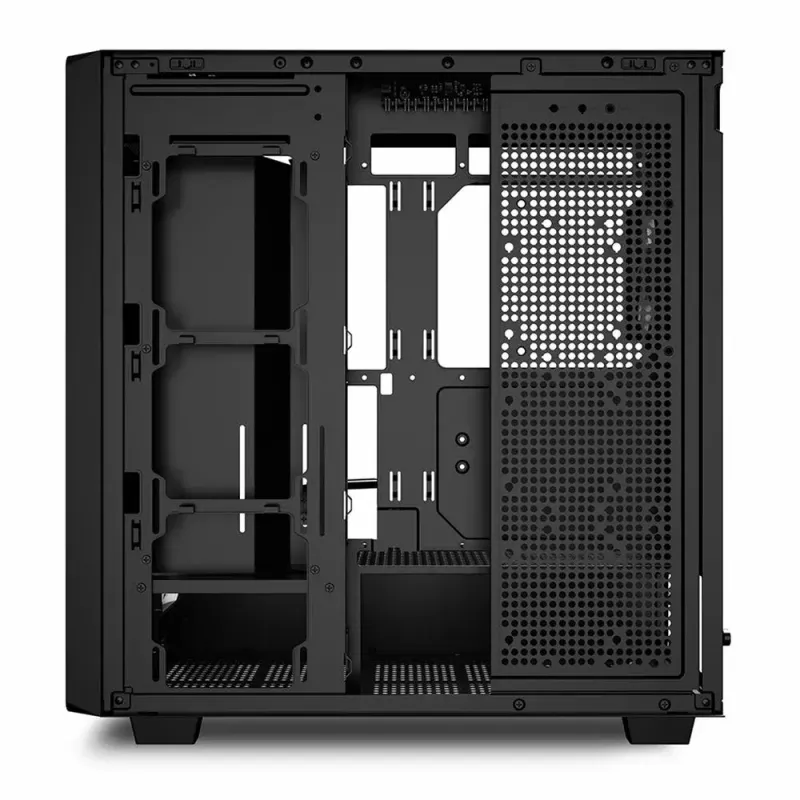 Obudowa PC Sharkoon REBEL C70G RGB Full Tower Czarny, Drewno