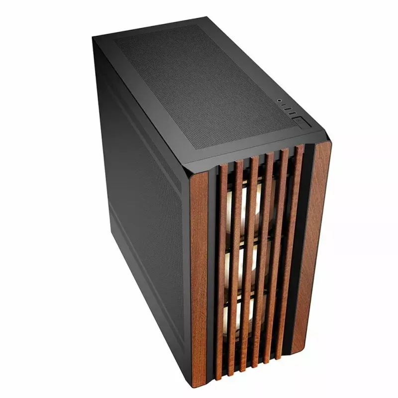 Obudowa PC Sharkoon REBEL C70M RGB Full Tower Czarny, Drewno