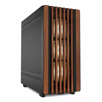 Obudowa PC Sharkoon REBEL C70M RGB Full Tower Czarny, Drewno