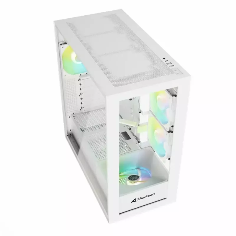 Obudowa PC Sharkoon Rebel C60 Midi Tower Biała
