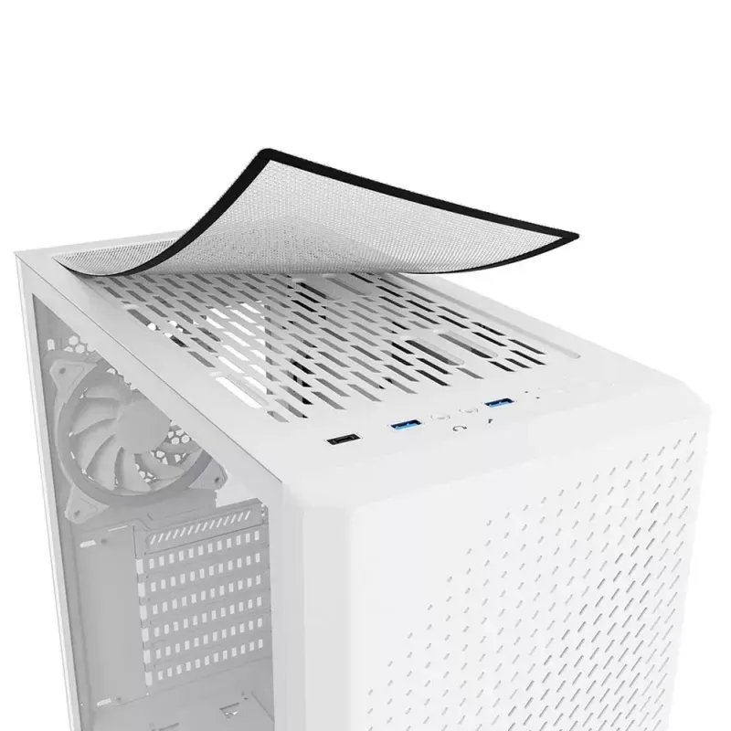 PC Case Sharkoon VS9 RGB Midi Tower biały