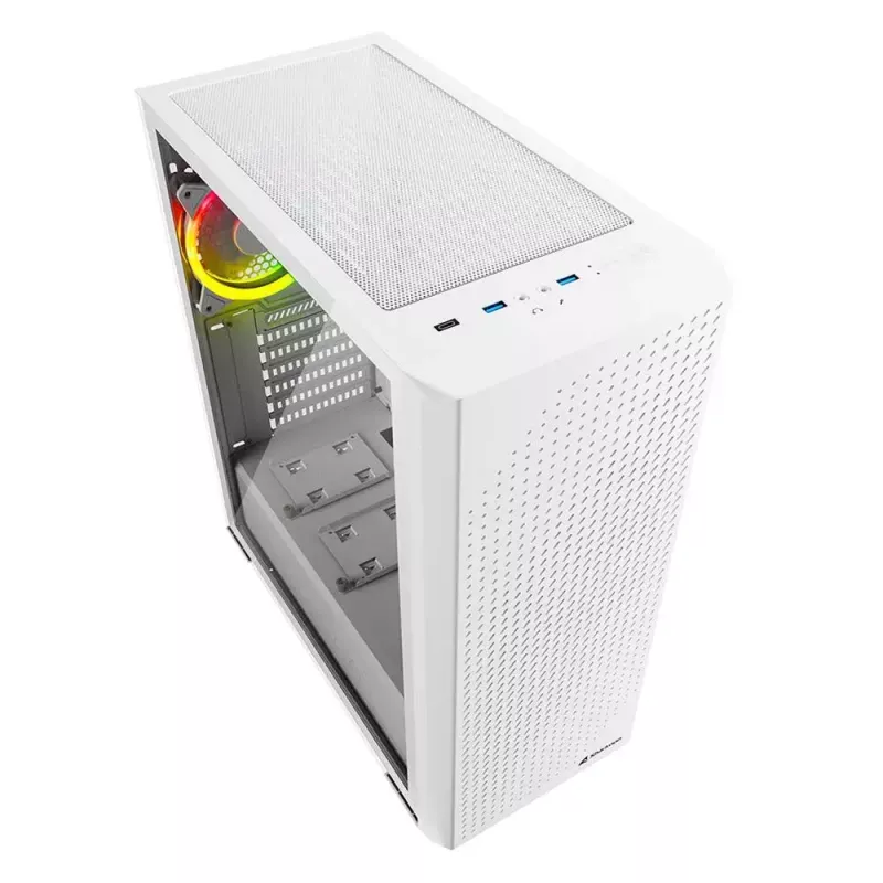 PC Case Sharkoon VS9 RGB Midi Tower biały
