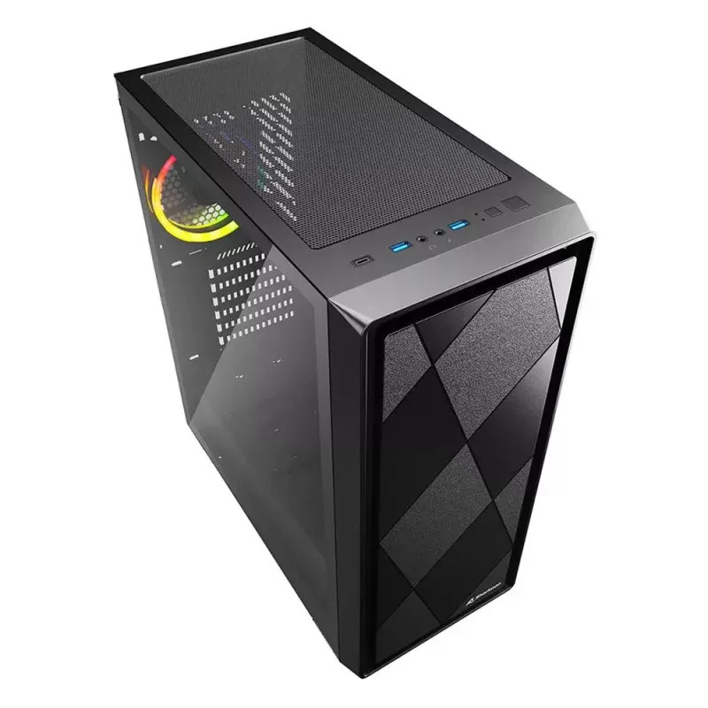 Obudowa PC Sharkoon VS8 RGB Midi Tower Czarna