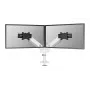 Neomounts DS65S-950WH2 Uchwyt do monitora 24-34 cala - sprężyna gazowa - Topfix - wieloregulowany - blokada 180°