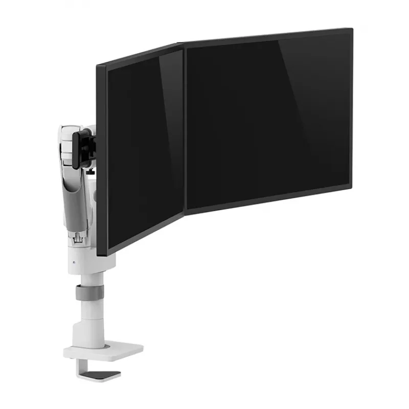 Neomounts DS65S-950WH2 Uchwyt do monitora 24-34 cala - sprężyna gazowa - Topfix - wieloregulowany - blokada 180°