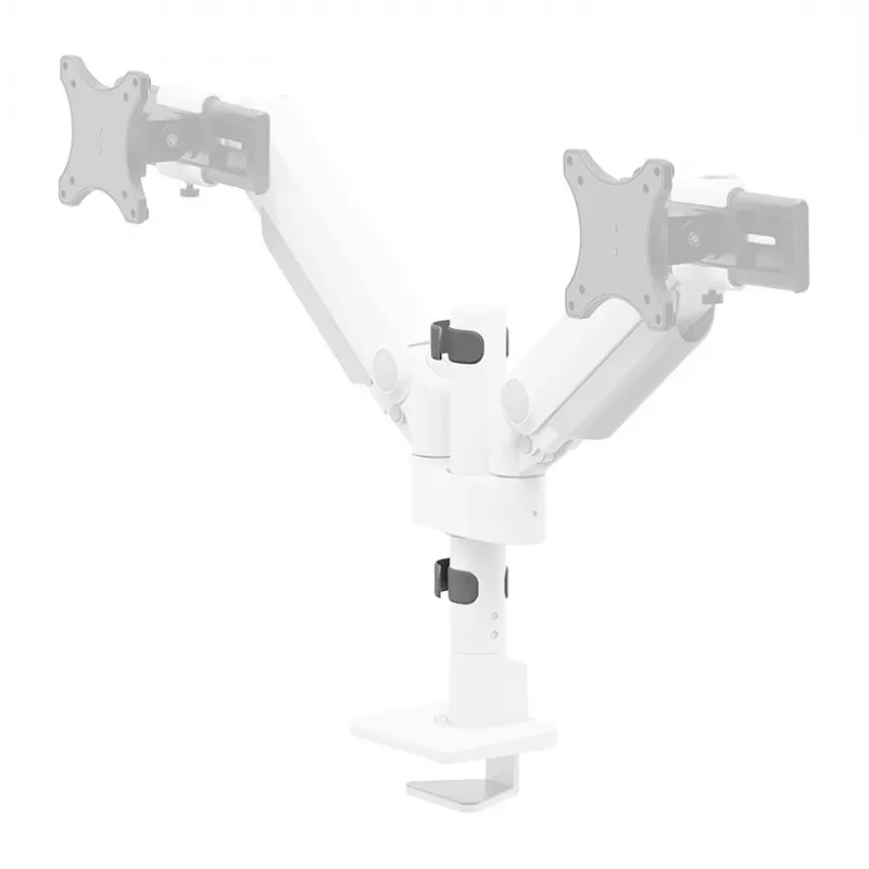 Neomounts DS65S-950WH2 Uchwyt do monitora 24-34 cala - sprężyna gazowa - Topfix - wieloregulowany - blokada 180°