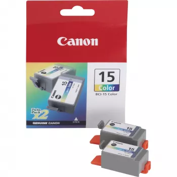 Wkład atramentowy Canon BCI-15 3-kolorowy 3x15ml