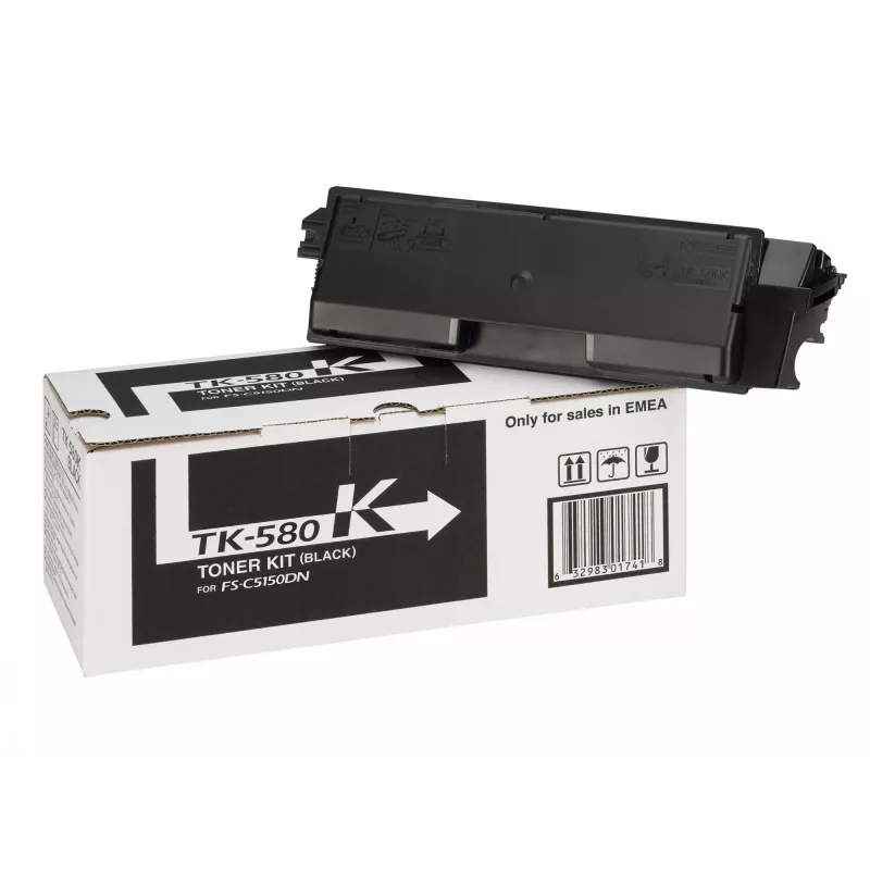 KYOCERA TK-580K kaseta z tonerem 1 szt. Oryginalny czarny