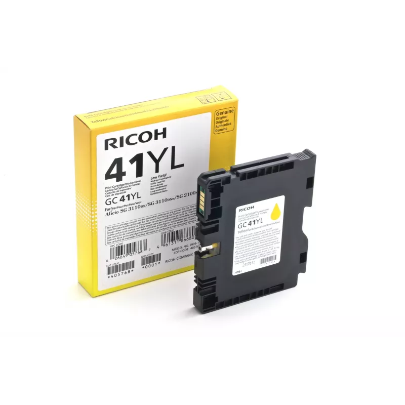 Ricoh 405768 Wkład atramentowy 1 szt. Oryginał Żółty
