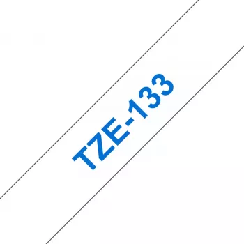Taśma laminowana 12mm Brother TZE133