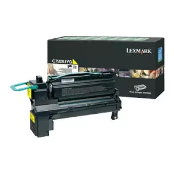LEXMARK kaseta z tonerem - C792/ X792 - Return Program - 6k stron - Żółty