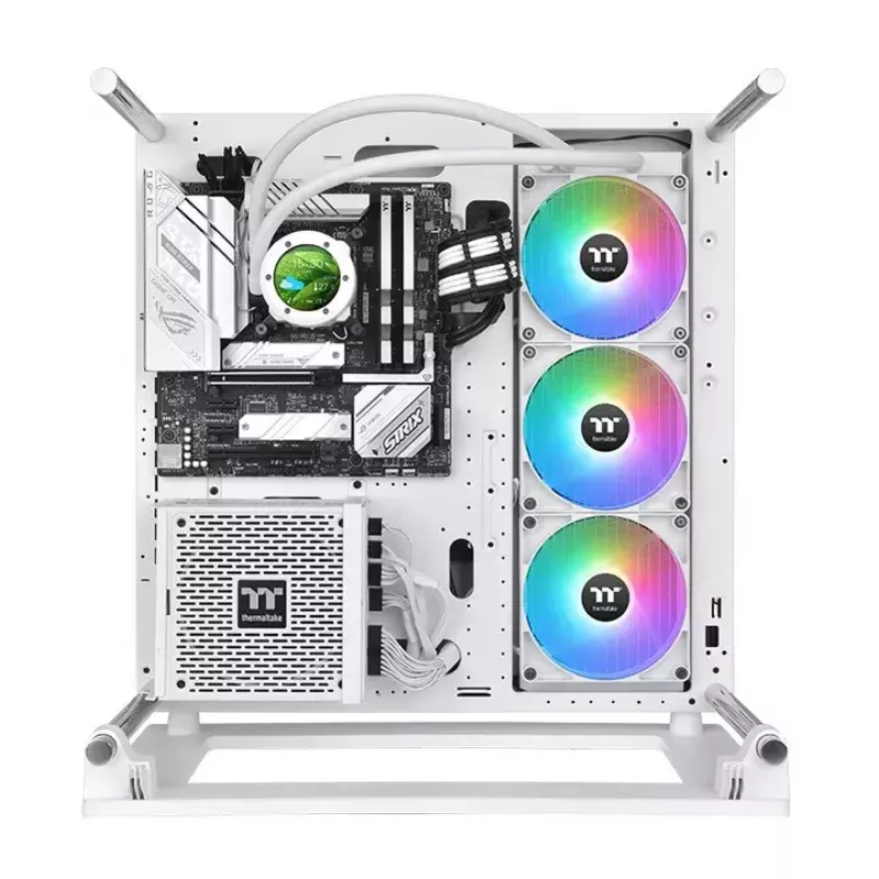 Hybrydowe chłodzenie Thermaltake TH420 V2 Ultra ARGB 84,32 cfm 3,02 mmH2O Białe
