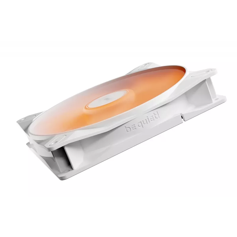 bequiet! LIGHT WINGS LX 140mm PWM 3-Pack Biały — wentylatory 140×25 mm, 1200 RPM, 95 m³/h, diody RGB