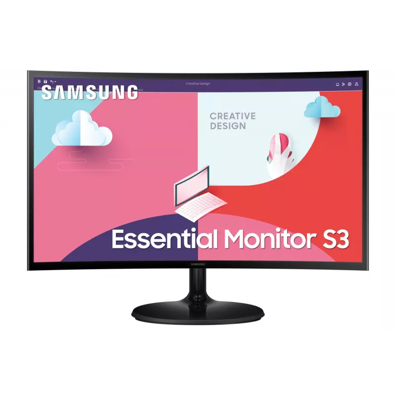 Monitor komputerowy Samsung S36C 61 cm (24 cale) 1920 x 1080 pikseli Full HD LCD Czarny