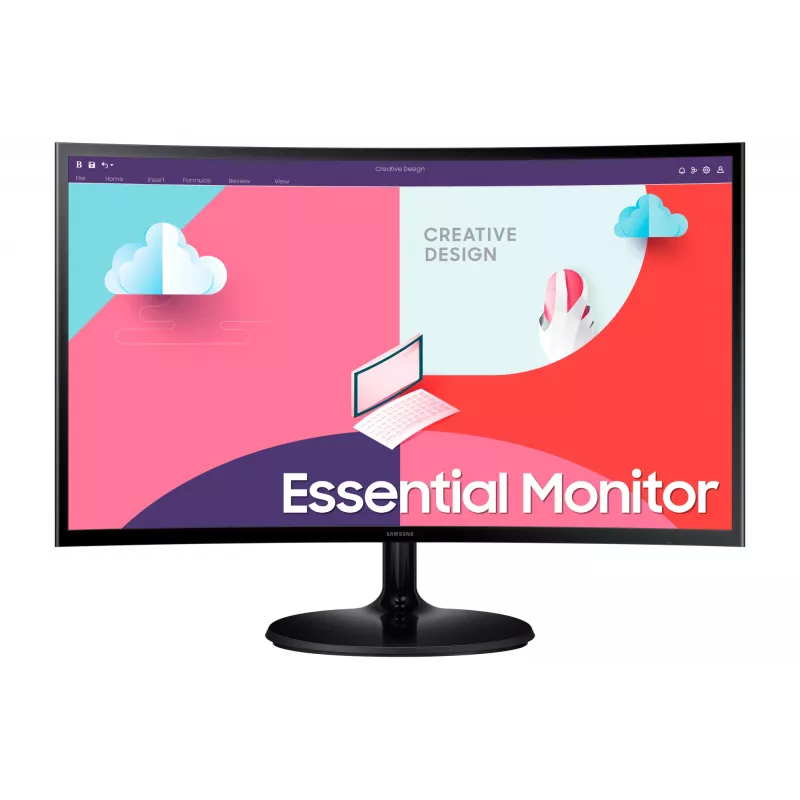 Monitor komputerowy Samsung S36C 61 cm (24 cale) 1920 x 1080 pikseli Full HD LCD Czarny