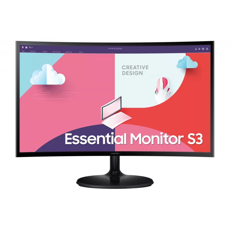 Monitor komputerowy Samsung S36C 61 cm (24 cale) 1920 x 1080 pikseli Full HD LCD Czarny