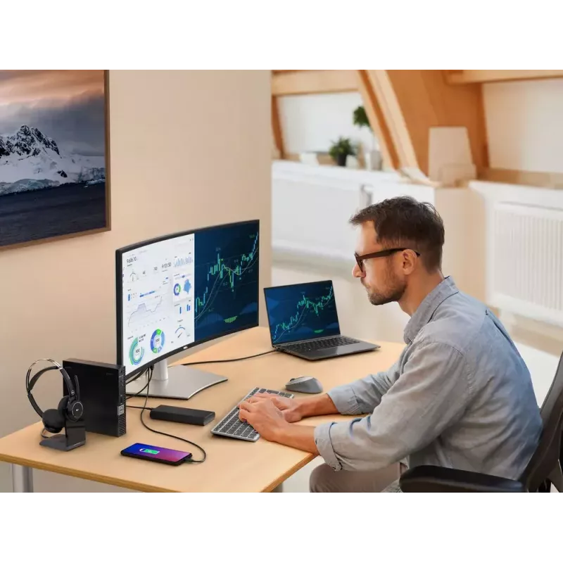 Monitor DELL UltraSharp U3423WE 34,1 cala UltraWide Quad HD LCD 3440 x 1440