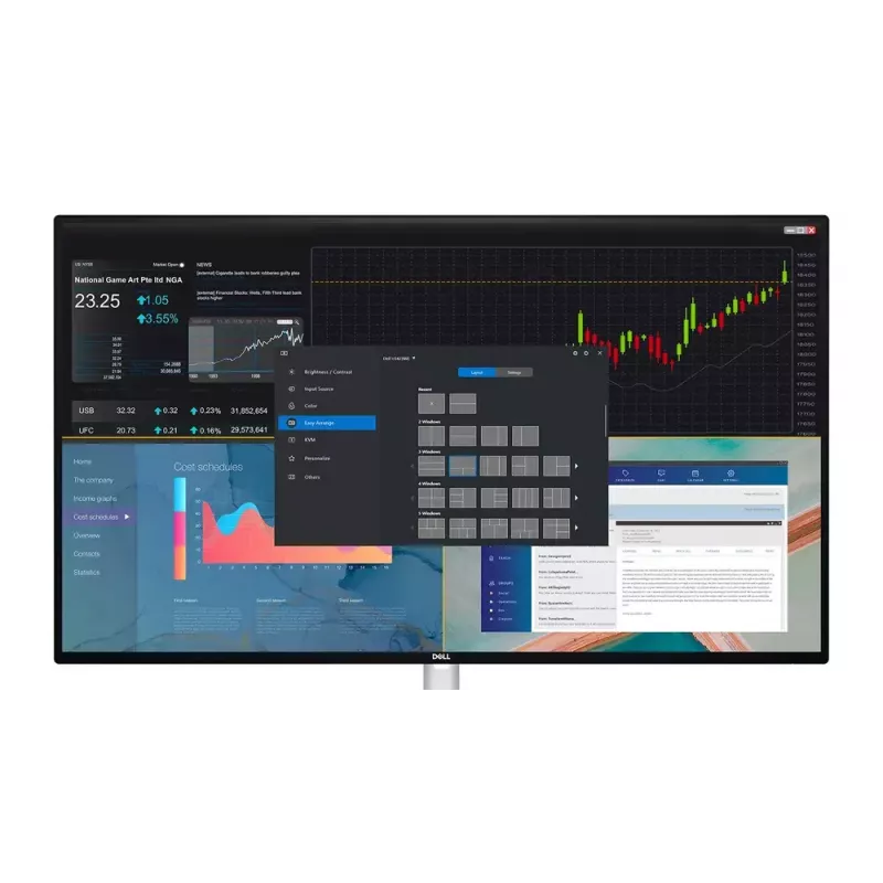 Monitor DELL UltraSharp U3423WE 34,1 cala UltraWide Quad HD LCD 3440 x 1440