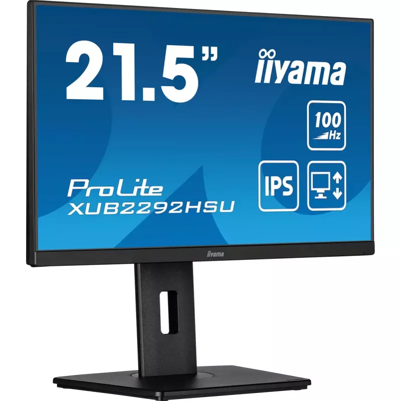 Monitor komputerowy iiyama ProLite XUB2292HSU-B6 54,6 cm (21,5 cala) 1920 x 1080 pikseli Full HD LED Czarny