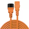 Lindy 2m przedłużacz IEC, pomarańczowy