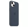 APPLE iPhone 14 - Silikonowe etui z MagSafe - Storm niebieski