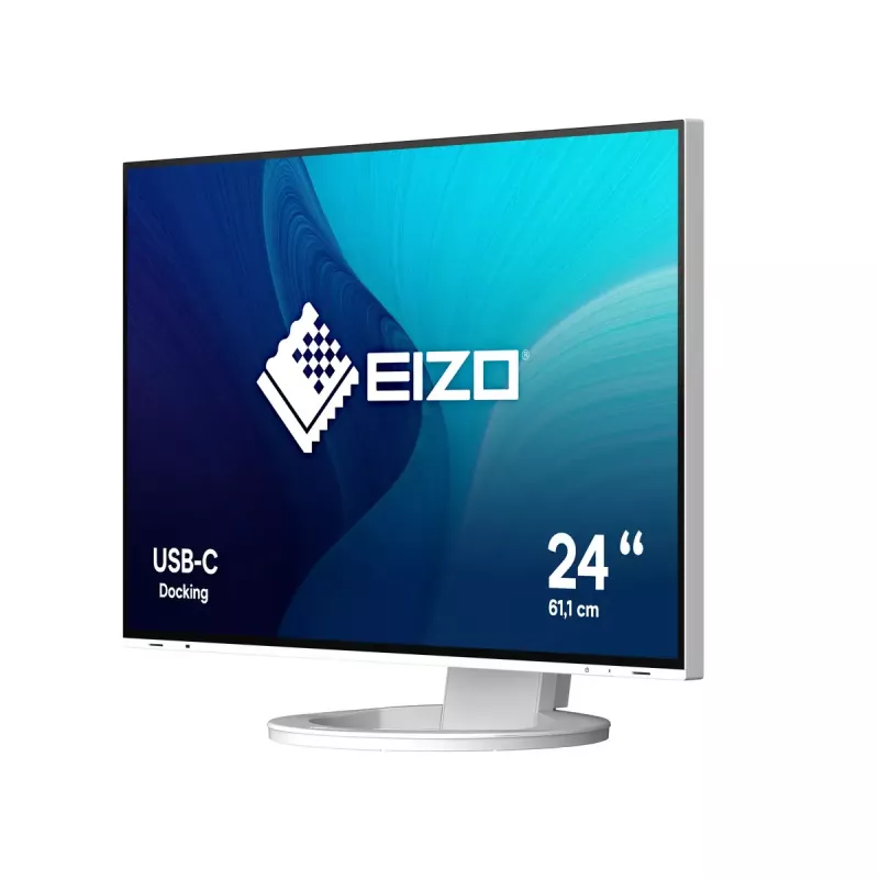 Monitor komputerowy EIZO FlexScan EV2485-WT 61,2 cm (24,1 cala) 1920 x 1200 pikseli WUXGA LCD Biały