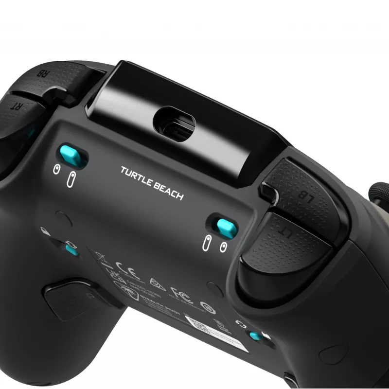 Bezprzewodowy inteligentny kontroler do gier Turtle Beach Stealth Pivot z obrotowymi modułami, wyświetlaczem, drążkami hallotronowymi, programowalnymi przyciskami na PC, Xbox Series X|S i Xbox One