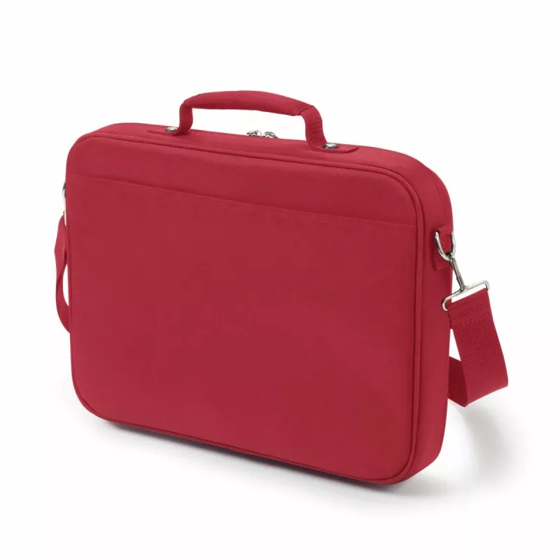 DICOTA Eco Multi Base - Torba na laptop 15-17,3 cala - Czerwony / Poliester 300d Rpet