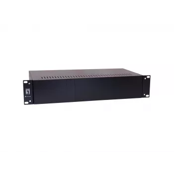 LevelOne 14-Slot Media Converter Chassis, 100-265 V, 50 - 60 Hz, 0 - 50 °C, -10 - 70 °C, 5 - 90%, CE, FCC