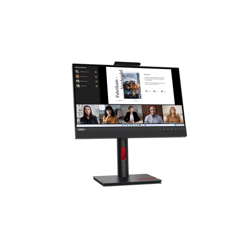 Monitor komputerowy Lenovo ThinkCentre Tiny-In-One 22 Gen 5, 54,6 cm (21,5 cala), 1920 x 1080 pikseli, Full HD, LED, czarny