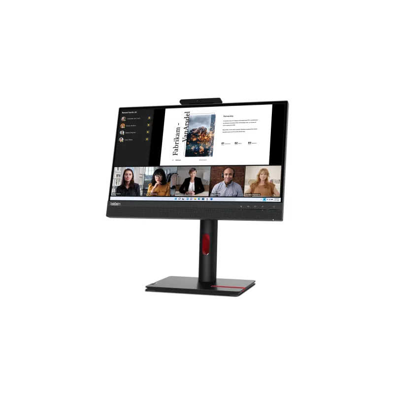 Monitor komputerowy Lenovo ThinkCentre Tiny-In-One 22 Gen 5, 54,6 cm (21,5 cala), 1920 x 1080 pikseli, Full HD, LED, czarny