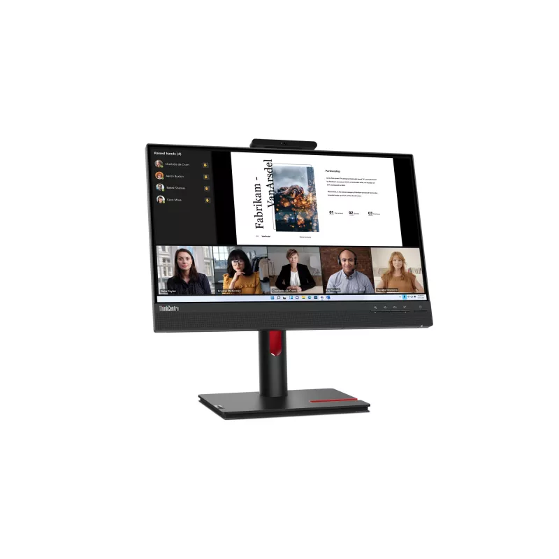 Monitor komputerowy Lenovo ThinkCentre Tiny-In-One 22 Gen 5, 54,6 cm (21,5 cala), 1920 x 1080 pikseli, Full HD, LED, czarny