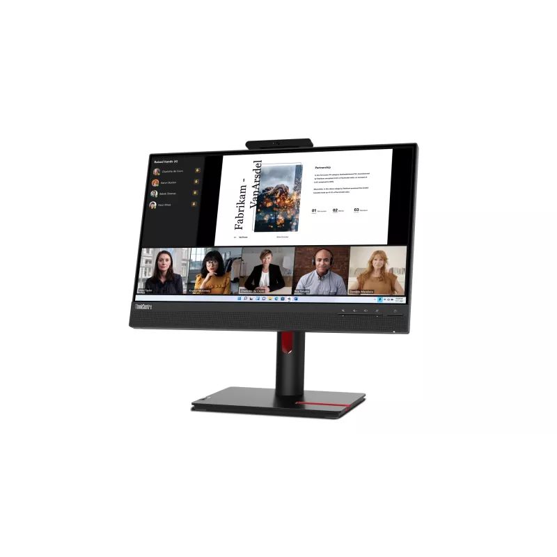 Monitor komputerowy Lenovo ThinkCentre Tiny-In-One 22 Gen 5, 54,6 cm (21,5 cala), 1920 x 1080 pikseli, Full HD, LED, czarny