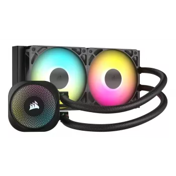 CORSAIR Nautilus 240 Rs ArGB Chłodzenie cieczą procesora typu All-in-one Czarny