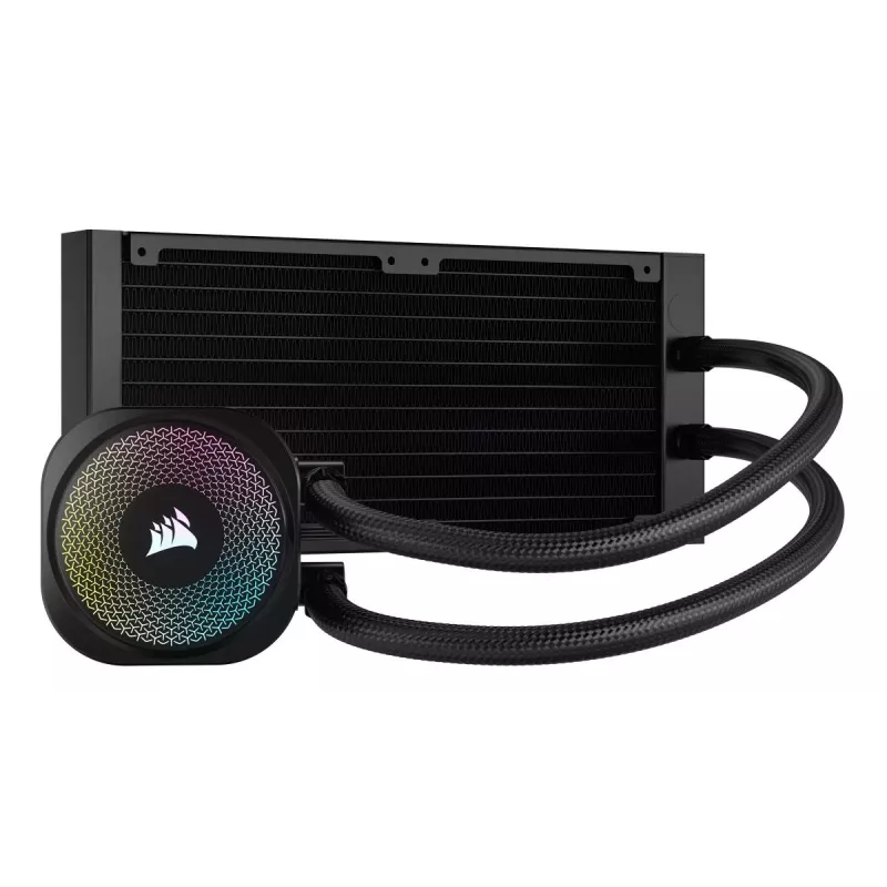 CORSAIR Nautilus 240 Rs ArGB Chłodzenie cieczą procesora typu All-in-one Czarny