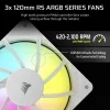 CORSAIR Nautilus 240 Rs ArGB Chłodzenie cieczą procesora typu All-in-one Czarny