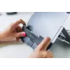 Podstawka pod laptop BakkerElkhuizen FlexTop 170 Czarny Ciemnoszary Aluminium Guma Stal