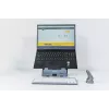Podstawka pod laptop BakkerElkhuizen FlexTop 170 Czarny Ciemnoszary Aluminium Guma Stal