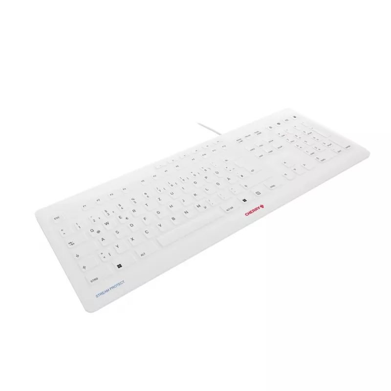 Klawiatura CHERRY Stream JK-8502DE-0 USB QWERTZ niemiecka szara przewodowa 115 klawiszy