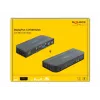 DELOCK Przełącznik KVM DisplayPort 1.4 8K 30Hz USB 3.0 + Audio