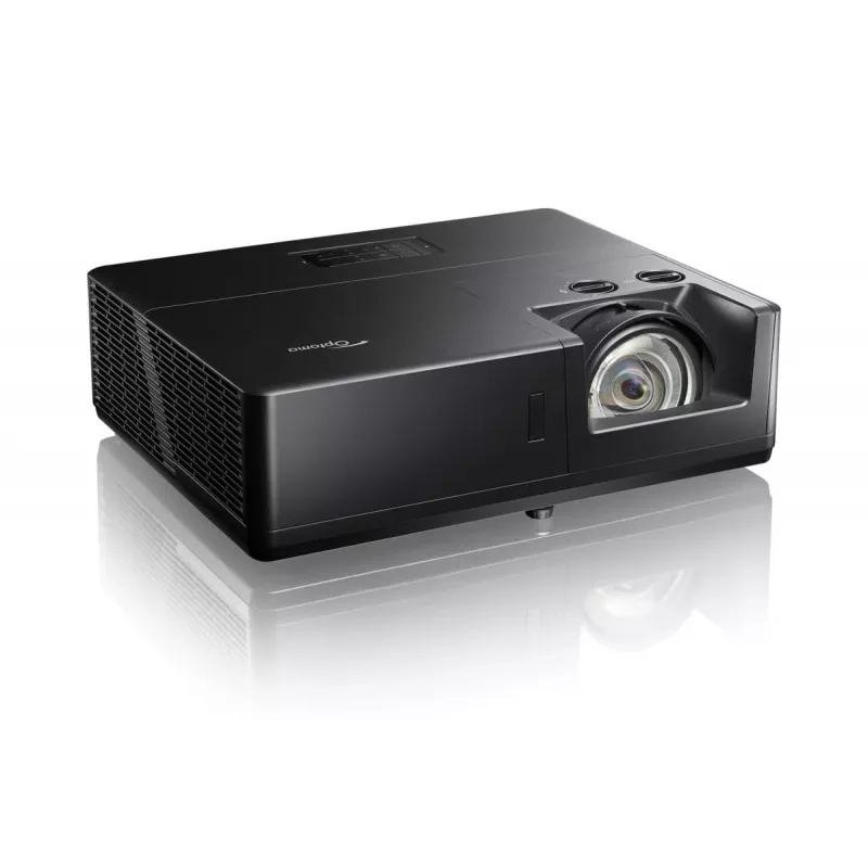 Projektor laserowy krótkoogniskowy Optoma ZU607TST, DLP, WUXGA 1920x1200, 6000 lumenów ANSI, czarny