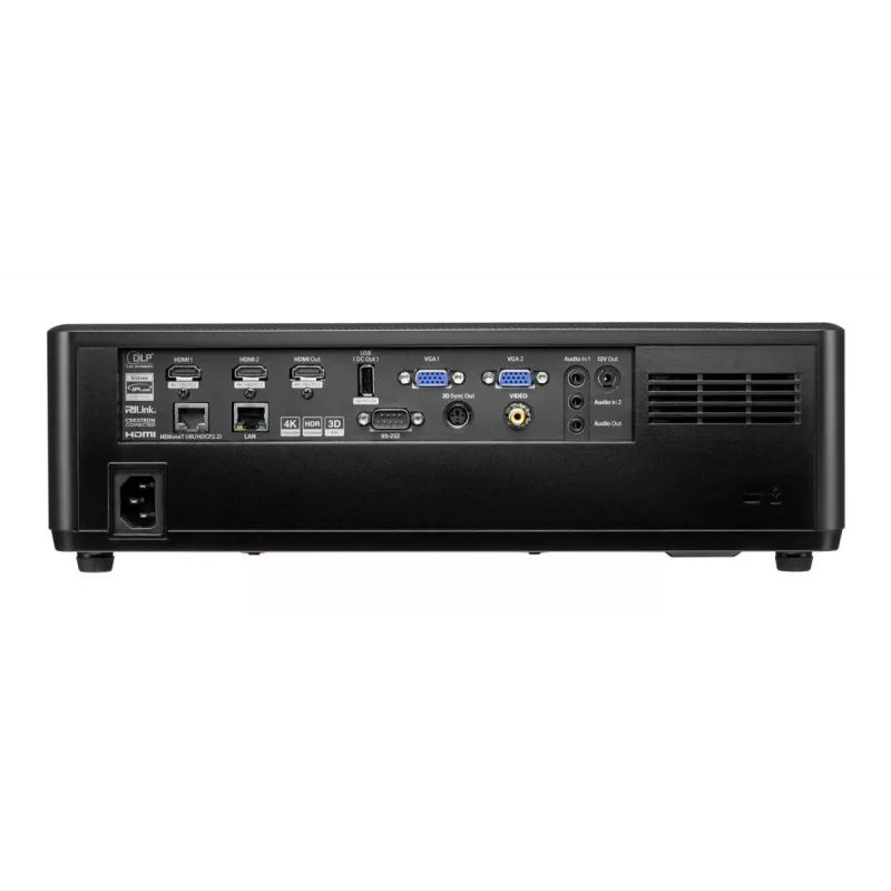 Projektor laserowy krótkoogniskowy Optoma ZU607TST, DLP, WUXGA 1920x1200, 6000 lumenów ANSI, czarny