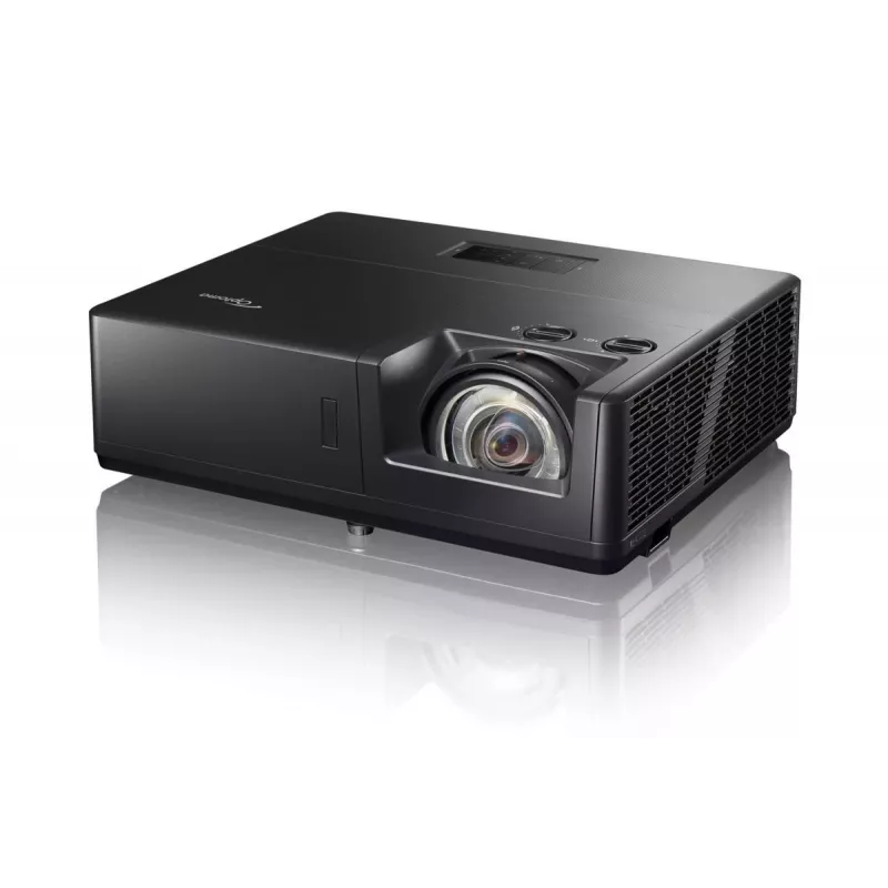 Projektor laserowy krótkoogniskowy Optoma ZU607TST, DLP, WUXGA 1920x1200, 6000 lumenów ANSI, czarny