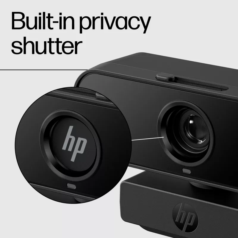 Kamera internetowa HP 435 FHD, 2 MP, 1920 x 1080 pikseli, Full HD, 30 fps, UVC 1.1, Auto