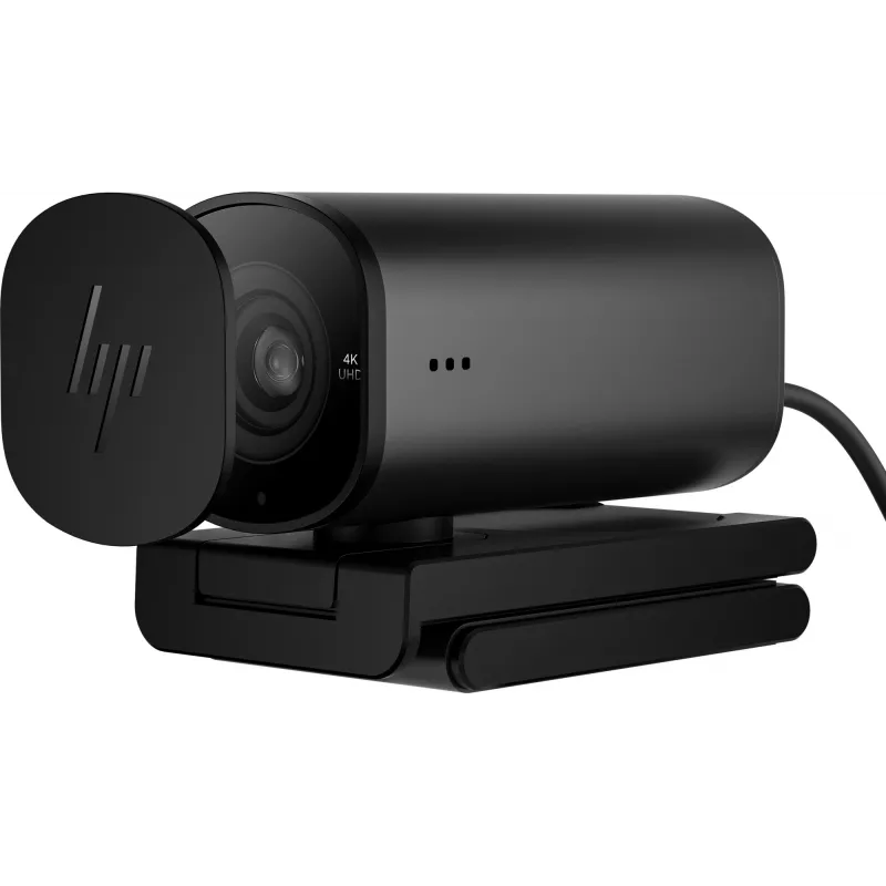 Kamera internetowa HP 965 4K Streaming Webcam, 8 MP, 3840 x 2160 pikseli, Full HD, 60 kl./s, 1280x720@30kl./s, 1280x720@60kl./s, 1920x1080@30kl./s, 1920x1080@60kl./s, 3840x2160@30kl./s, USB