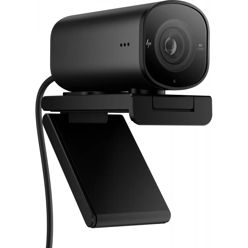 Kamera internetowa HP 965 4K Streaming Webcam, 8 MP, 3840 x 2160 pikseli, Full HD, 60 kl./s, 1280x720@30kl./s, 1280x720@60kl./s, 1920x1080@30kl./s, 1920x1080@60kl./s, 3840x2160@30kl./s, USB