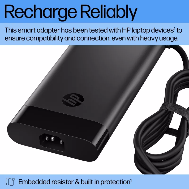 HP 230W Smart AC Adapter, laptop, do użytku wewnątrz pomieszczeń, 115 V, 47–63 Hz, 230 W, 19,5 V