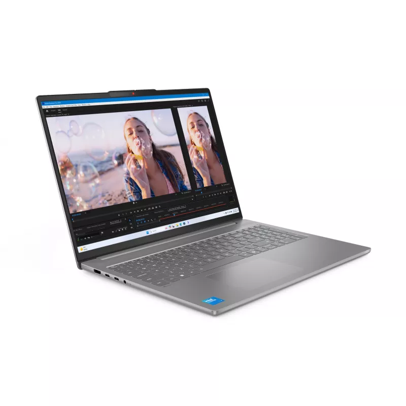 Lenovo IdeaPad cienki 5 16IRH10R Intel Core 7 240H Laptop 40,6 cm (16 cali) 2.8K 32 GB DDR5-SDRAM 1 TB SSD Wi-Fi 7 (802.11be) Windows 11 Home German szary
