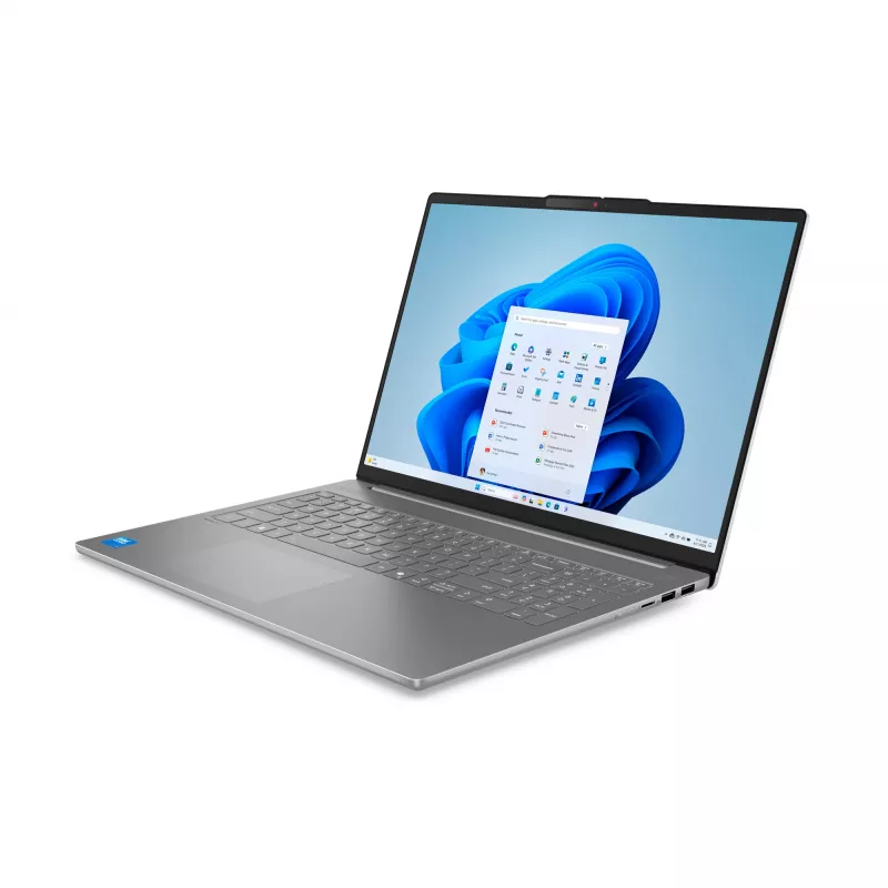 Lenovo IdeaPad cienki 5 16IRH10R Intel Core 7 240H Laptop 40,6 cm (16 cali) 2.8K 32 GB DDR5-SDRAM 1 TB SSD Wi-Fi 7 (802.11be) Windows 11 Home German szary